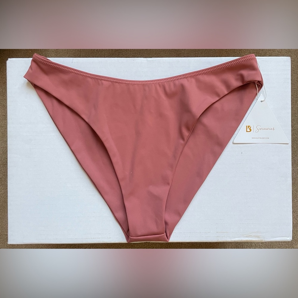 BuffBunny Soul Surfer Bikini Bottom in Red Sand